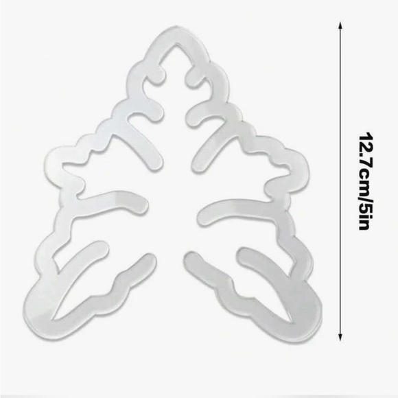 Transparent Plastic Plant Stem Support Clips For Indoor & Outdoor Plants - Picture 5 of 7